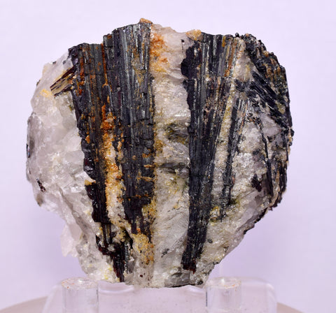 5.6cms RED HUBNERITE QUARTZ CRYSTALS MINERAL SPECIMEN COLLECTOR PERU MB168