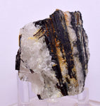 5.6cms RED HUBNERITE QUARTZ CRYSTALS MINERAL SPECIMEN COLLECTOR PERU MB168