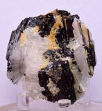 5.6cms RED HUBNERITE QUARTZ CRYSTALS MINERAL SPECIMEN COLLECTOR PERU MB168