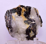5.6cms RED HUBNERITE QUARTZ CRYSTALS MINERAL SPECIMEN COLLECTOR PERU MB168