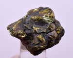 2.6cms CHALCOPYRITE PERU SHINY CRYSTALS MINERAL COLLECTOR MB170