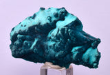 4.9cm GEM BLUE MALACHITE PSEUDOMORPH CHRYSOCOLLA PERU ROSETTE  CRYSTAL UB372