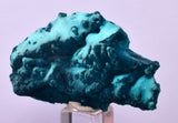 4.9cm GEM BLUE MALACHITE PSEUDOMORPH CHRYSOCOLLA PERU ROSETTE  CRYSTAL UB372