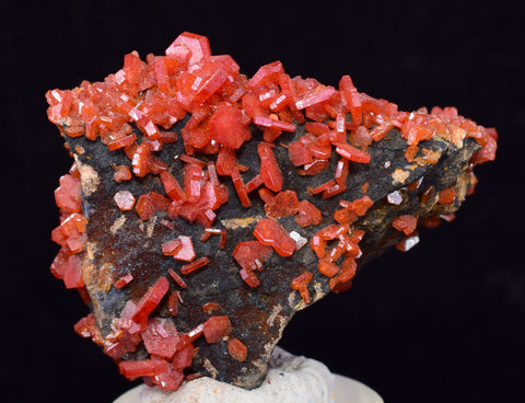 4.1cm VANADINITE CRYSTAL MIBLADEN MOROCCO MINIATURE MINERAL SPECIMEN WB38