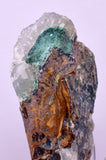 6.3cms DRUZY CHRYSOCOLLA QUARTZ CRYSTAL LILY MINE PERU 2000 YEAR DB299