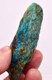 67Grams  BLUE OPAL PERU ROUGH SCENIC CARIBEAN TURQUOISE COLOR OB191