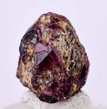 1.1cms RHODOCHROSITE? CRYSTALS PERU OLD STOCK UCHUCCHACUA MINERAL SPECIMEN RB670