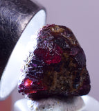 1.1cms RHODOCHROSITE? CRYSTALS PERU OLD STOCK UCHUCCHACUA MINERAL SPECIMEN RB670