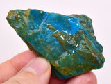29Grams  BLUE OPAL PERU ROUGH SCENIC CARIBEAN TURQUOISE COLOR OB195