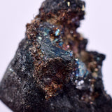 2cms NATIVE SILVER WIRE BORNITE PERU UCHUCCHACUA MINE MINERAL SPECIMEN HB288