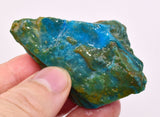 29Grams  BLUE OPAL PERU ROUGH SCENIC CARIBEAN TURQUOISE COLOR OB195
