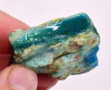 24Grams  BLUE OPAL PERU ROUGH SCENIC CARIBEAN TURQUOISE COLOR OB196