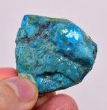 14Grams  BLUE OPAL PERU ROUGH SCENIC CARIBEAN TURQUOISE COLOR OB198