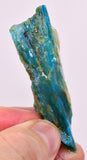 22Grams  BLUE OPAL PERU ROUGH SCENIC CARIBEAN TURQUOISE COLOR OB200