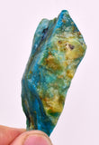 22Grams  BLUE OPAL PERU ROUGH SCENIC CARIBEAN TURQUOISE COLOR OB200