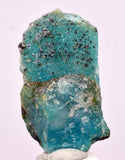 2.9cms DRUZY CHRYSOCOLLA QUARTZ CRYSTAL LILY MINE PERU 2000 YEAR DB300