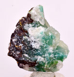 4.2cms DRUZY CHRYSOCOLLA QUARTZ CRYSTAL LILY MINE PERU 2000 YEAR DB301