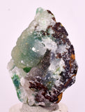 4.2cms DRUZY CHRYSOCOLLA QUARTZ CRYSTAL LILY MINE PERU 2000 YEAR DB301