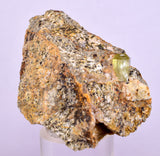 4.2cms YELLOW APATITE CRYSTALS IMILCHIL MOROCCO MINERAL SPECIMEN AB262
