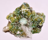 4.6cms DRUZY CHRYSOCOLLA QUARTZ CRYSTAL LILY MINE PERU 2000 YEAR DB303