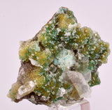 4.6cms DRUZY CHRYSOCOLLA QUARTZ CRYSTAL LILY MINE PERU 2000 YEAR DB303