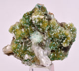 4.6cms DRUZY CHRYSOCOLLA QUARTZ CRYSTAL LILY MINE PERU 2000 YEAR DB303