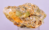 5cms YELLOW APATITE CRYSTALS IMILCHIL MOROCCO MINERAL SPECIMEN AB263
