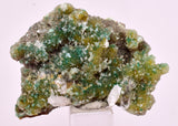 4.6cms DRUZY CHRYSOCOLLA QUARTZ CRYSTAL LILY MINE PERU 2000 YEAR DB304