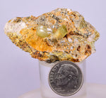 5cms YELLOW APATITE CRYSTALS IMILCHIL MOROCCO MINERAL SPECIMEN AB263