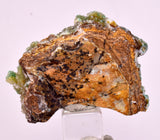 4.6cms DRUZY CHRYSOCOLLA QUARTZ CRYSTAL LILY MINE PERU 2000 YEAR DB304