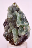 4.9cms DRUZY CHRYSOCOLLA QUARTZ CRYSTAL LILY MINE PERU 2000 YEAR DB305