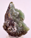 4.9cms DRUZY CHRYSOCOLLA QUARTZ CRYSTAL LILY MINE PERU 2000 YEAR DB305