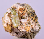 5.5cms YELLOW APATITE CRYSTALS IMILCHIL MOROCCO MINERAL SPECIMEN AB264