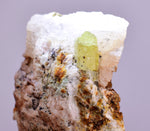 4.5cms YELLOW APATITE CRYSTALS IMILCHIL MOROCCO MINERAL SPECIMEN AB265
