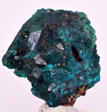 4.3cms DIOPTASE CRYSTALS CONGO EMERALD COLOR MINERAL SPECIMEN KB188