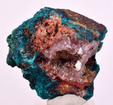 4.3cms DIOPTASE CRYSTALS CONGO EMERALD COLOR MINERAL SPECIMEN KB188