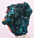 4.9cms DIOPTASE CRYSTALS CONGO EMERALD COLOR MINERAL SPECIMEN KB191