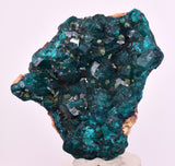 4.9cms DIOPTASE CRYSTALS CONGO EMERALD COLOR MINERAL SPECIMEN KB191