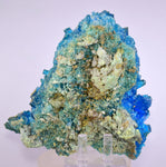 13.5cms NATURAL CHALCANTHITE  Unique Copper Druzy Peru Electric Blue Sharp Shiny Mineral Specimen Collector FB83