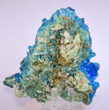 13.5cms NATURAL CHALCANTHITE  Unique Copper Druzy Peru Electric Blue Sharp Shiny Mineral Specimen Collector FB83