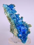 13.5cms NATURAL CHALCANTHITE  Unique Copper Druzy Peru Electric Blue Sharp Shiny Mineral Specimen Collector FB83