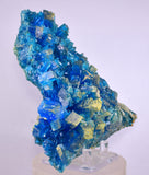 13.5cms NATURAL CHALCANTHITE  Unique Copper Druzy Peru Electric Blue Sharp Shiny Mineral Specimen Collector FB83
