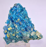 13.5cms NATURAL CHALCANTHITE  Unique Copper Druzy Peru Electric Blue Sharp Shiny Mineral Specimen Collector FB83