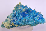 13.5cms NATURAL CHALCANTHITE  Unique Copper Druzy Peru Electric Blue Sharp Shiny Mineral Specimen Collector FB83