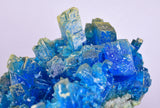 13.5cms NATURAL CHALCANTHITE  Unique Copper Druzy Peru Electric Blue Sharp Shiny Mineral Specimen Collector FB83