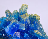13.5cms NATURAL CHALCANTHITE  Unique Copper Druzy Peru Electric Blue Sharp Shiny Mineral Specimen Collector FB83
