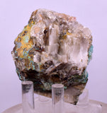 6.5cms DRUZY CHRYSOCOLLA QUARTZ CRYSTAL LILY MINE PERU 2000 YEAR DB308