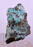 7.2cms DRUZY CHRYSOCOLLA QUARTZ CRYSTAL LILY MINE PERU 2000 YEAR DB309