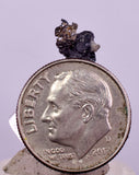 0.7cms NATIVE SILVER WIRE PERU UCHUCCHACUA MINE MINERAL SPECIMEN HB352