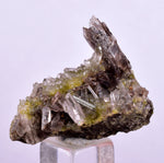 2.8cms AXINITE QUARTZ CRYSTALS Cluster Prehnite Peru Mineral Specimen Collectors AB269